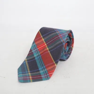 Stropdas (Blauw, Rood, Meerkleurig) van Ascot Katoen, Zijde