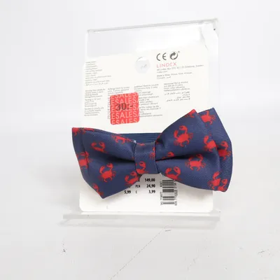 Bow tie (Blue, Red) from Holly & Whyte by Lindex Elastane, Polyester, Polyurethane