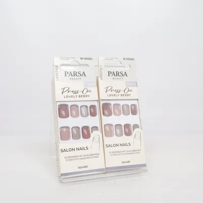 Lösnaglar (Press-On LOVELY BERRY) från Parsa Beauty