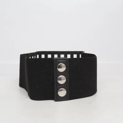 Ceinture (Noir, Argent) de Pieces Accessories
