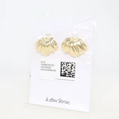Clip on earrings (Gold) from & Other Stories Unknown metal