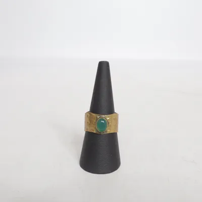 Ring (Gold, Grün) Unbekanntes Metall