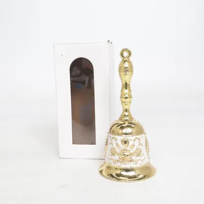 Hand bell (Gold, White)