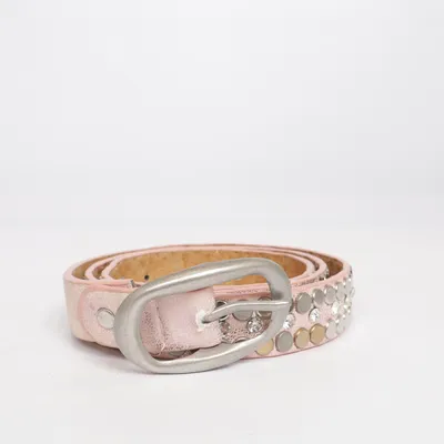 Bälte (Rosa) Skinn