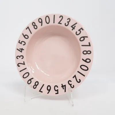 Schaal (Roze, Zwart) van Design Letters