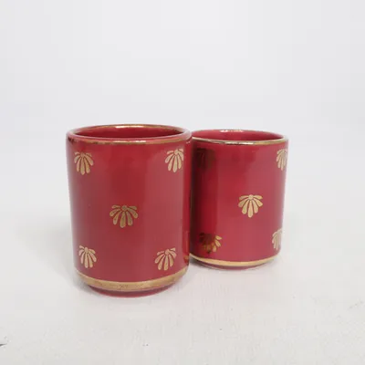 Sake glass (Rubin) from Gefle