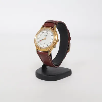 Armbandsur (Guldfärgad, Brun)