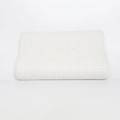 Coussin décoratif (Blanc, Gris) de WellPur Polyester, Viscose
