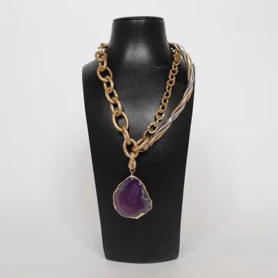 Ketting (Goud, Meerkleurig) van Zara Onbekend materiaal