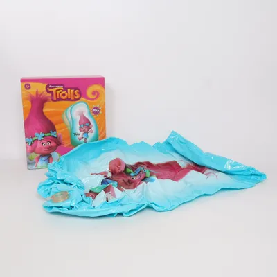 Flytleksak (Blå, Flerfärgad) från Dreamworks Trolls