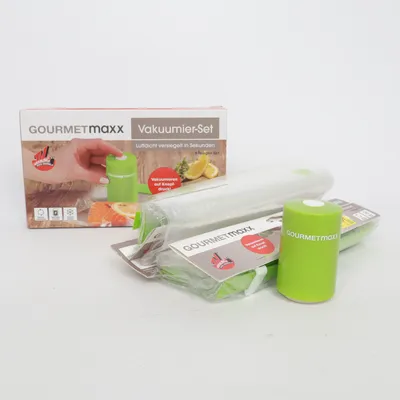 Vakuumförpackare (Grön) från Gourmetmaxx