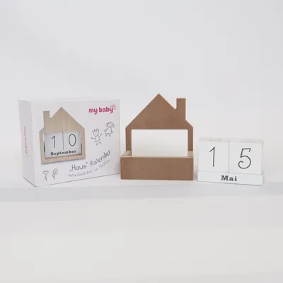 Perpetual calendar (White, Beige) from My Baby