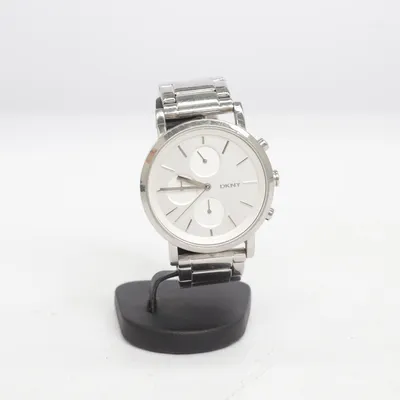 Armbåndsur (Sølv, Hvid) fra DKNY