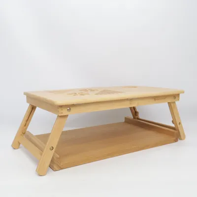 Sängbricka (Beige) från Songmics