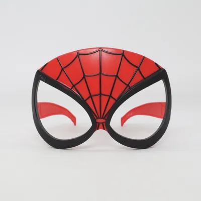 Masquerade-masker (Rood, Zwart) van Marvel