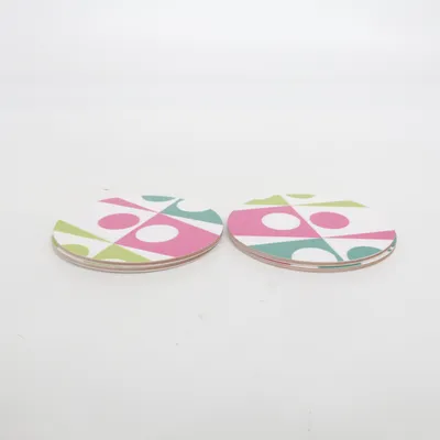 Coasters (Pink, Grøn, Hvid) fra Skandia