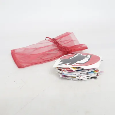 Stickers (Red, Multicolored)