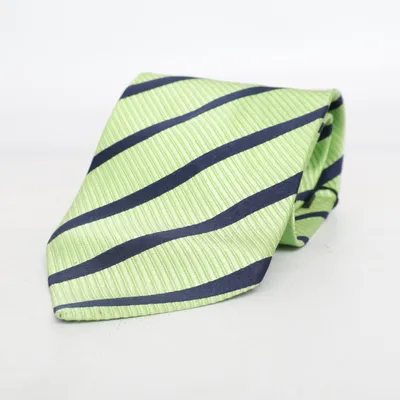 Tie (Green, Blue) from Amanda Christensen Silk
