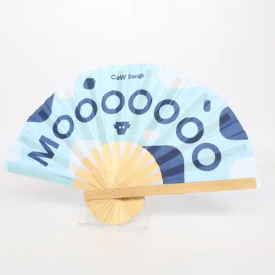 Solfjäder (Blå, Vit)