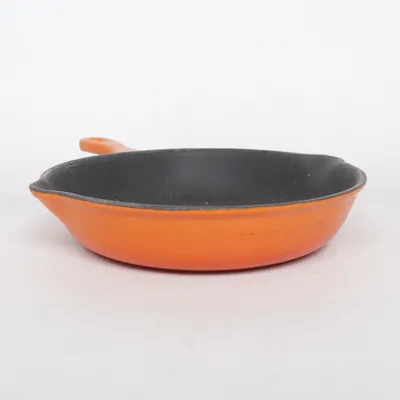 Gjutjärnsgryta (Orange, Grå) från Le Creuset