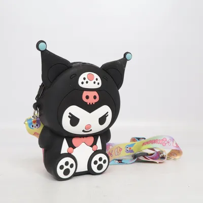 Mobilväska (Svart, Vit, Flerfärgad) från Kuromi