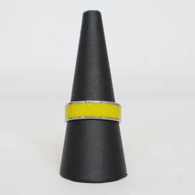 Ring (Silver, Yellow) Stainless steel