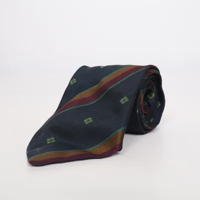Cravate (Bleu, Multicolore) de Giovanni Rossi Soie
