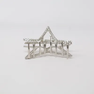 Hårklämma (Silverfärgad)
