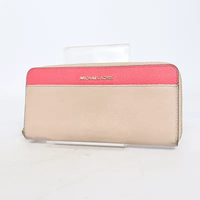 Wallet (Beige, Pink) from Michael Kors