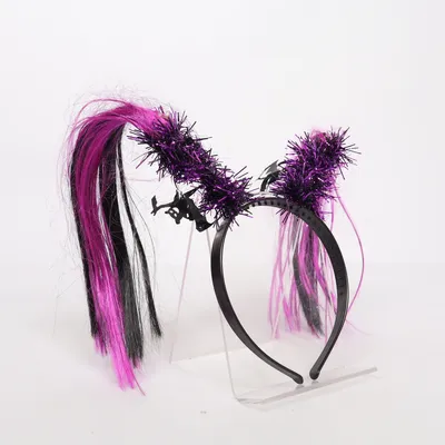 Diadeem (Zwart, Lila)