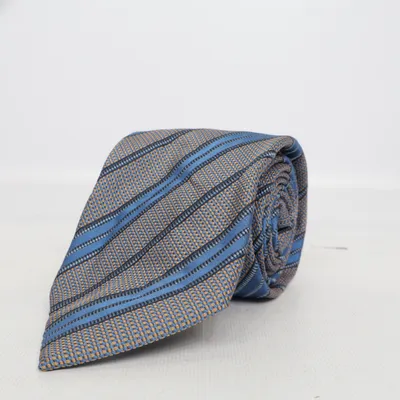 Cravate (Bleu, Gris) de Mario Valentino