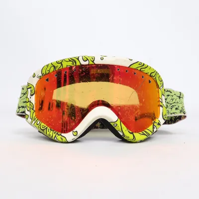 Ski goggles (Green, White)
