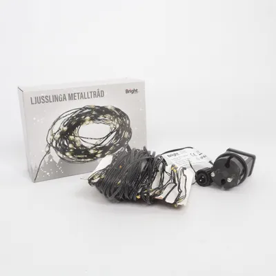 String lights (LJUSSLINGA METALLTRÅD) from Bright
