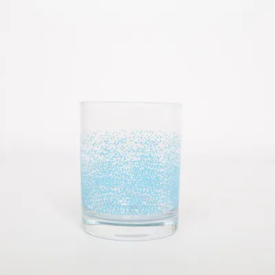 Dricksglas (Transparent, Blå)