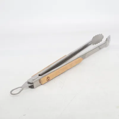 Barbeque cutlery (Silver, Brown)