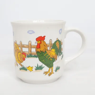 Mugg (Vit, Flerfärgad)