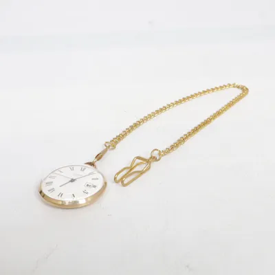Pocket watch (Gold, White) from Sekonda