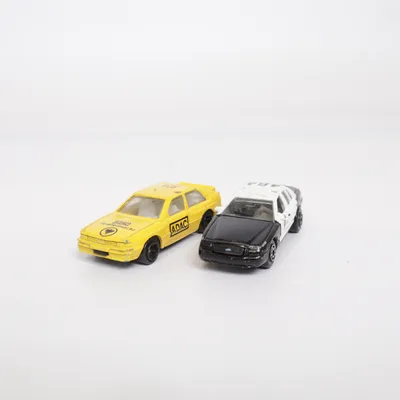Speelgoed auto (Rood, Geel, Zwart) van Welly