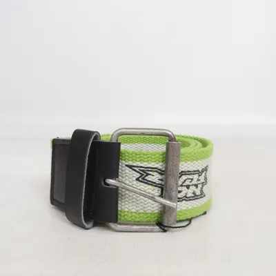 Ceinture (Vert, Blanc, Noir) de No Fear Polyester, Polyuréthane