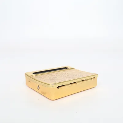 Cigarettetui (Guldfärgad, Svart)