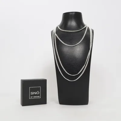 Halsband (Silverfärgad) från Snö of Sweden Okänd metall
