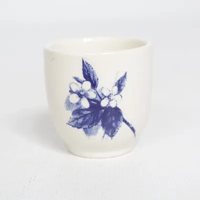 Egg cup (White, Blue)