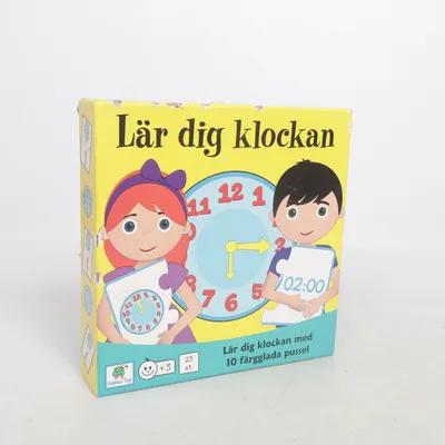 Puzzle (Lär Dig Klockan) de Barbo Toys