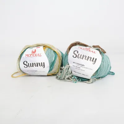 Garen (Sunny) van Mondial Katoen, Viscose