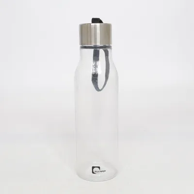 Waterfles (Transparant, Zilver) van Dapper