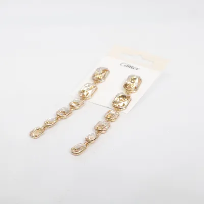 Boucles d'oreilles (Or) de Glitter Métal inconnu