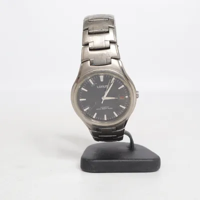 Wristwatch (Silver, Black) from Lorus