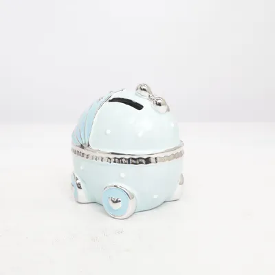 Money box (Blue, Silver)