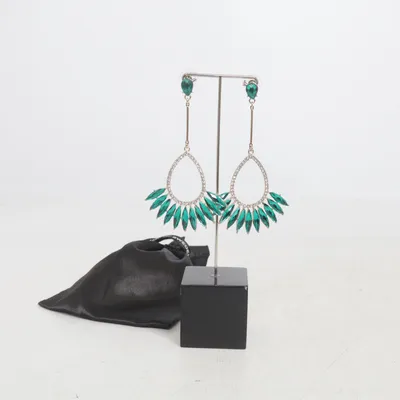 Boucles d'oreilles (Turquoise, Or) de Snö of Sweden Métal inconnu