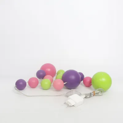 String lights (Pink, Green, Purple) from IKEA